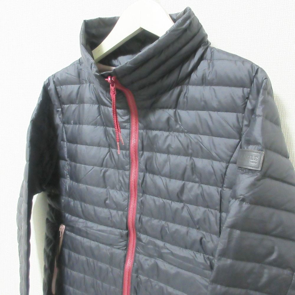 美品 AIGLE エーグル ナイロン ジップアップ ショート丈 ライト