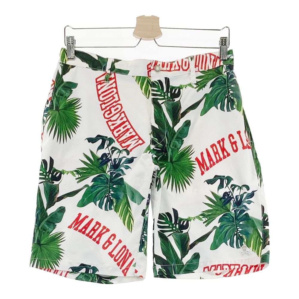 サイズ：L MARK&LONA マークアンドロナ ハーフパンツ ボタニカル柄