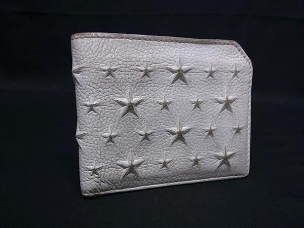 JIMMY CHOO ホワイト 二つ折り財布 Jimmy Choo 二つ折り財布ホワイト