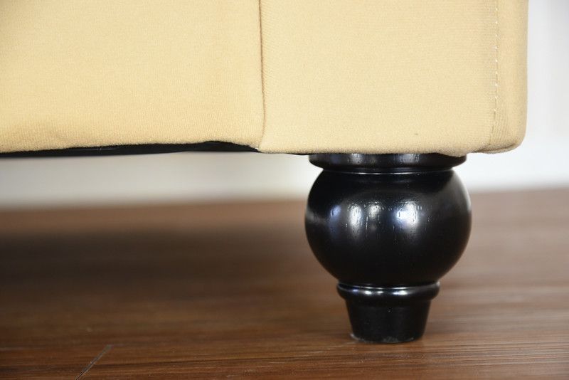 フラワーベージュ カバーリング3Pソファー