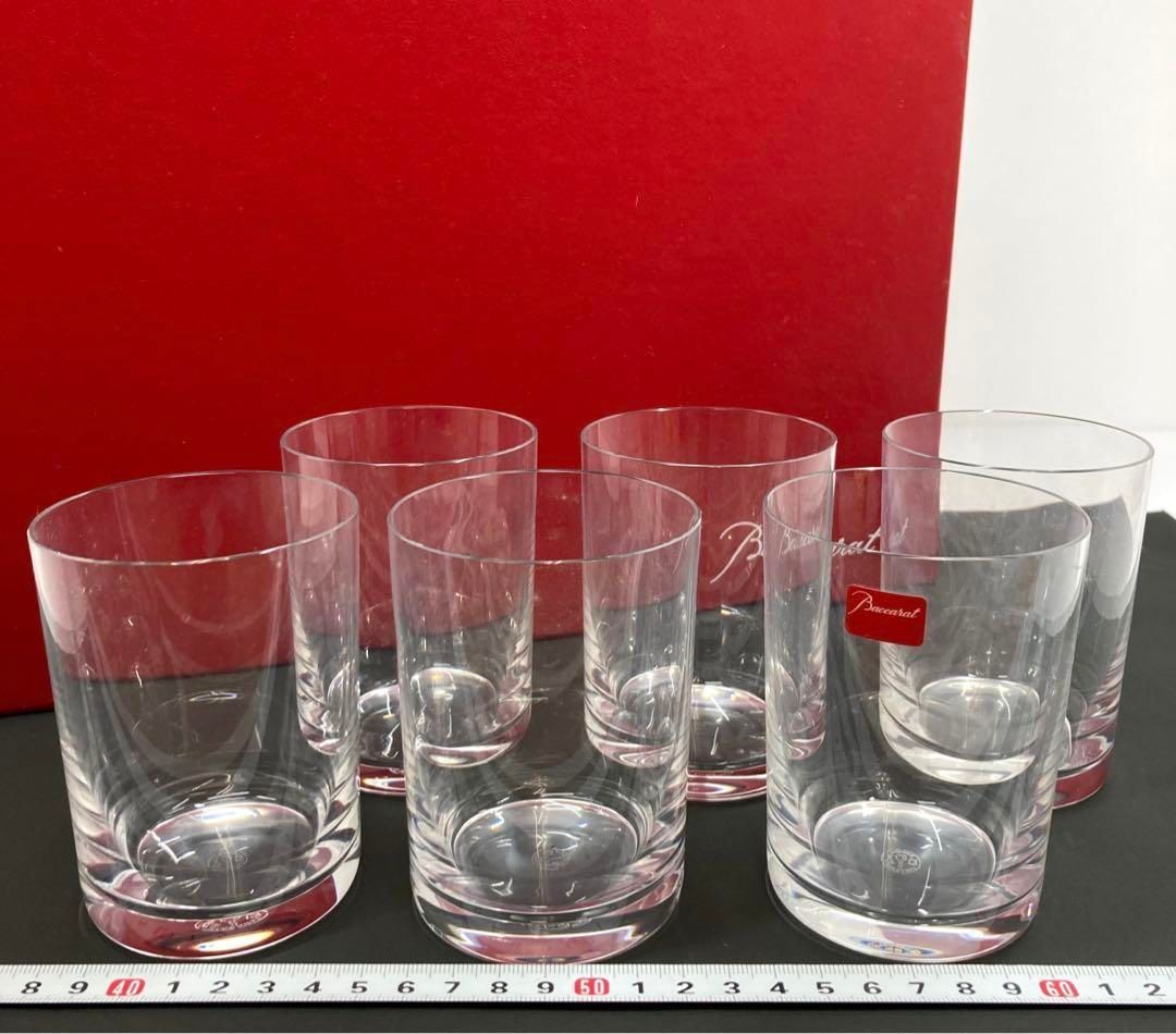 バカラ グラス 6客 直径7㎝ 東山6-0211