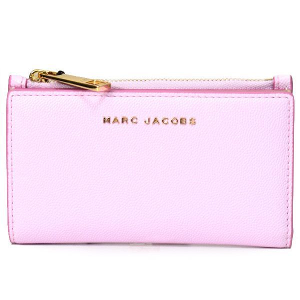 マークジェイコブス 財布 MARC JACOBS レザー ロゴ コンパクト ミニ ウォレット 二つ折り財布 ピンクチュール S105M06SP21 -  メルカリ