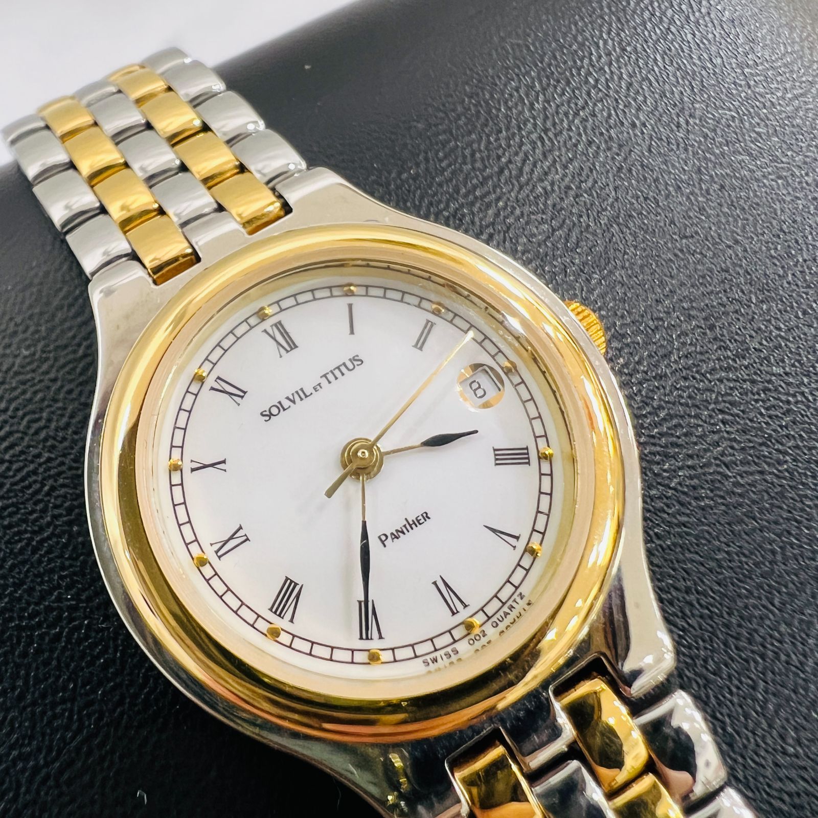 YT-B25-81】TITUS/SOLVIL Et TITUS/タイタス 3針手巻 17石 WG8325 
