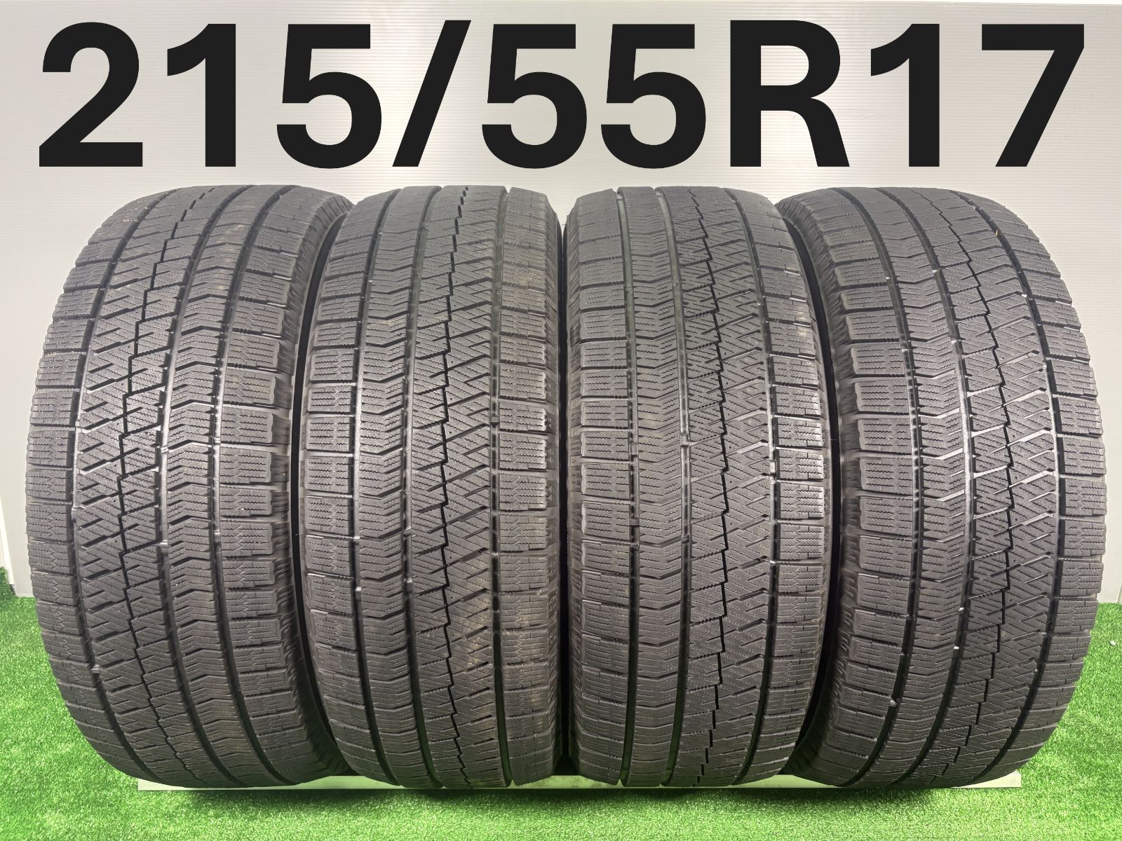 215 55R17 ブリヂストン ICE 4本 冬タイヤ スタッドレス TA609