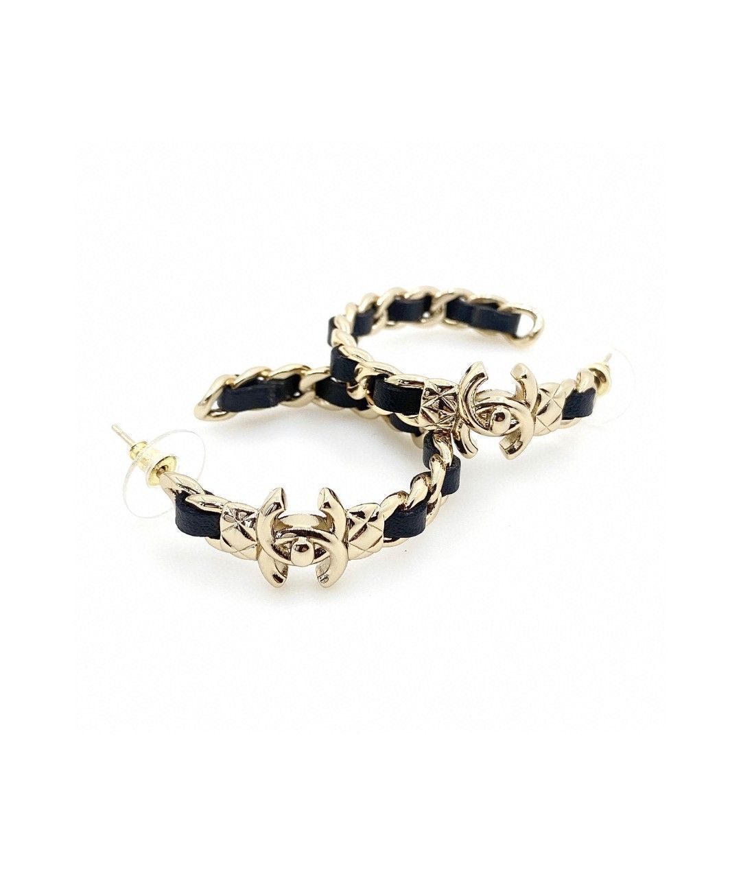 CHANEL チェーン ピアス