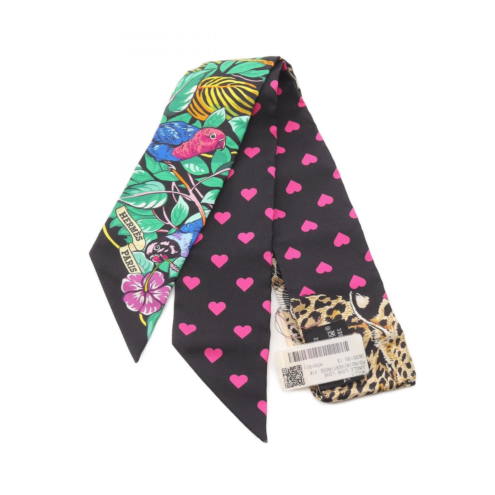 HERMES エルメス ツイリー JUNGLE LOVE LOVE スカーフ - メルカリ
