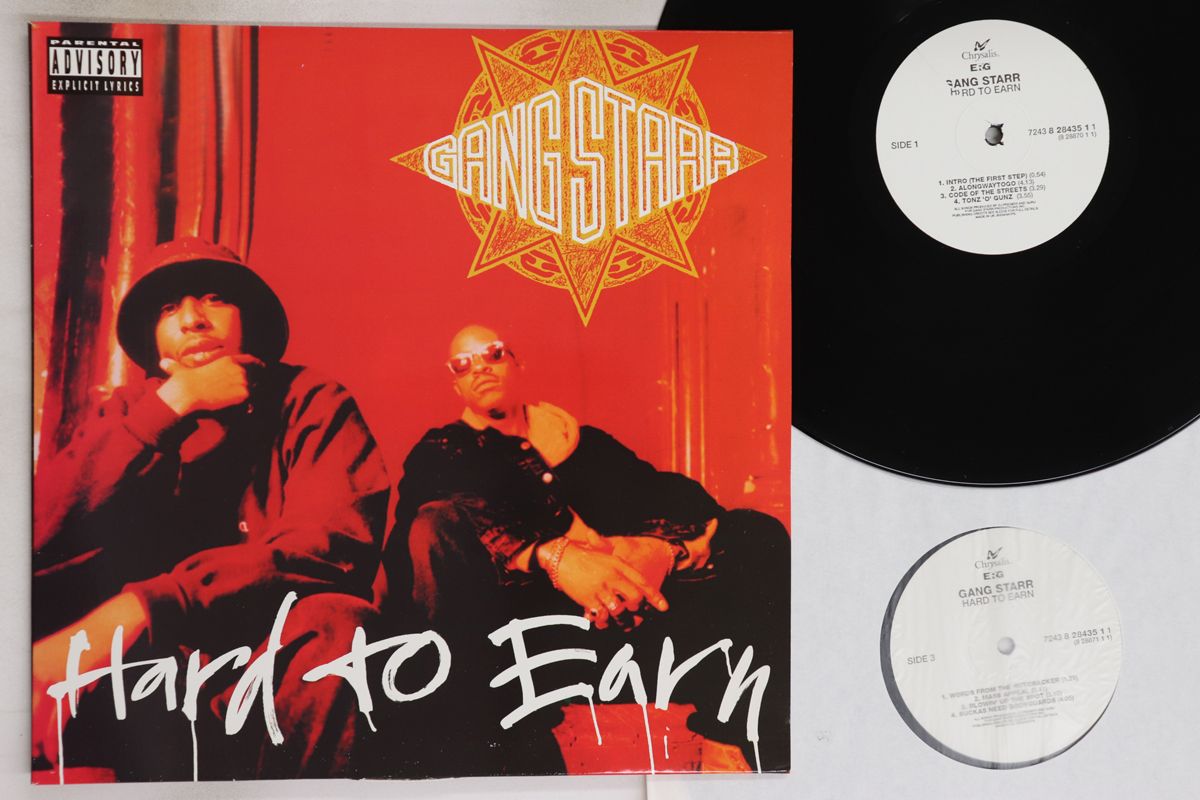 GANG STARR / HARD TO EARN 2LP Gang Starr Hard To Earn LP Edition