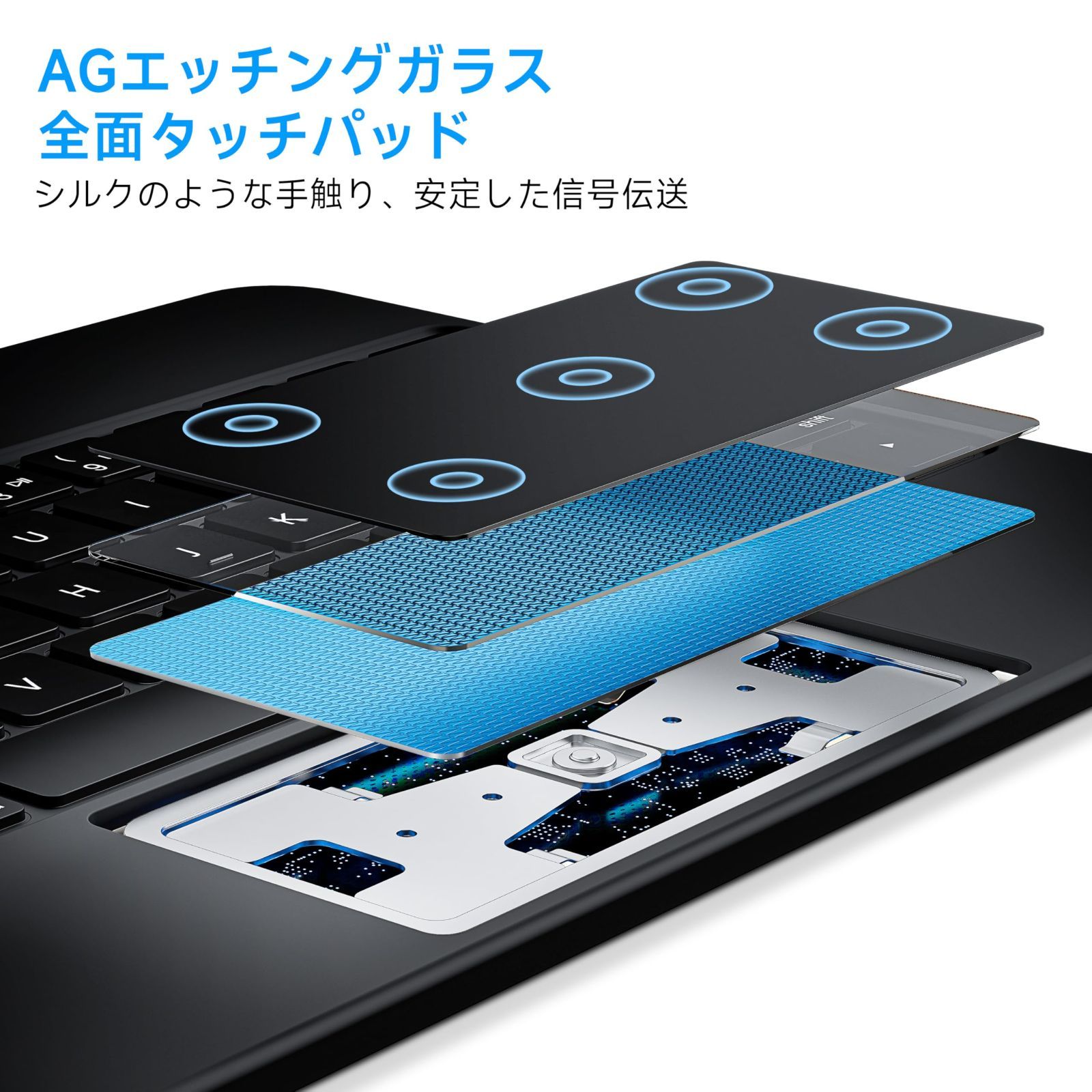 7色のバックライト