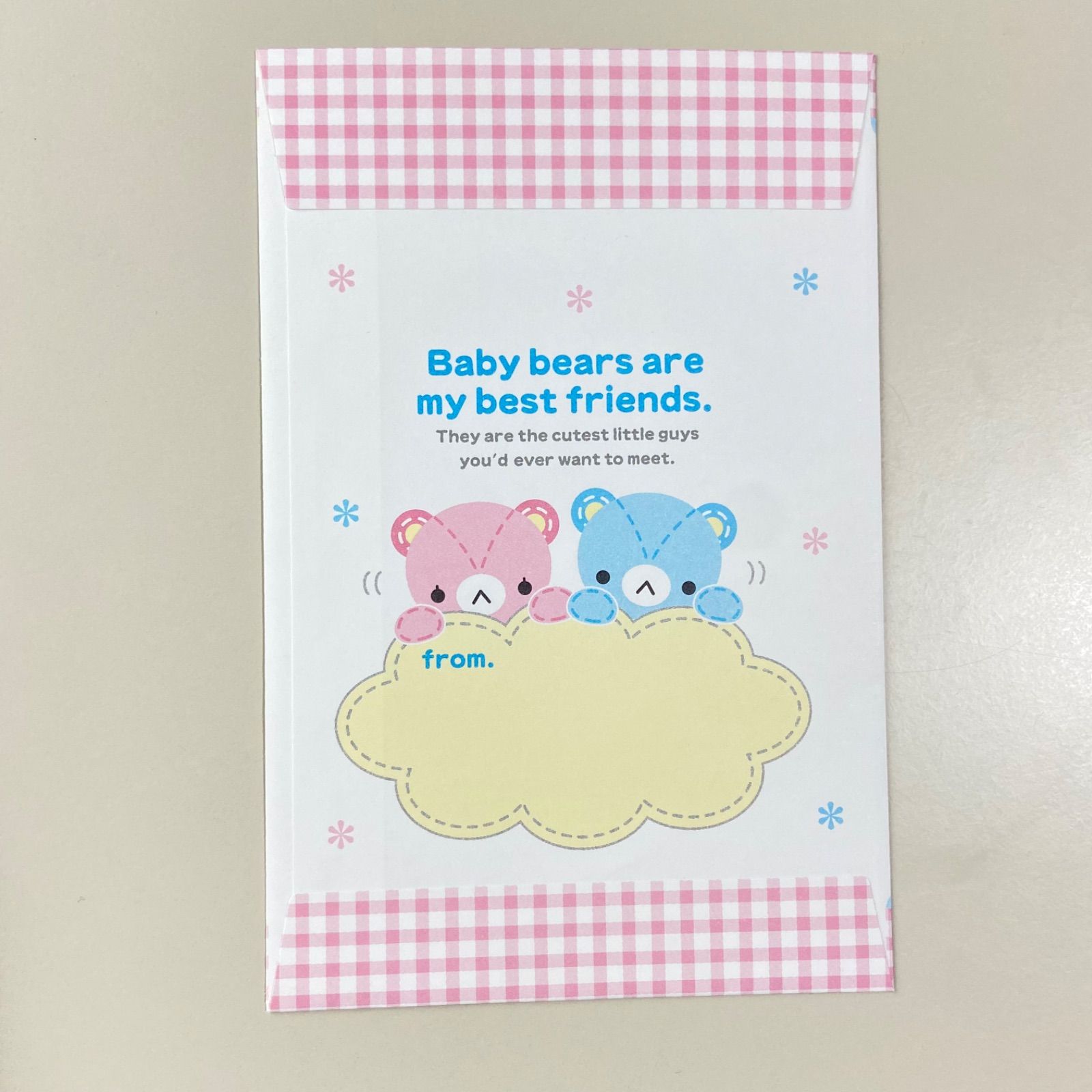 ベビーベア レターセット 平成レトロ レア 希少 Baby bears are my