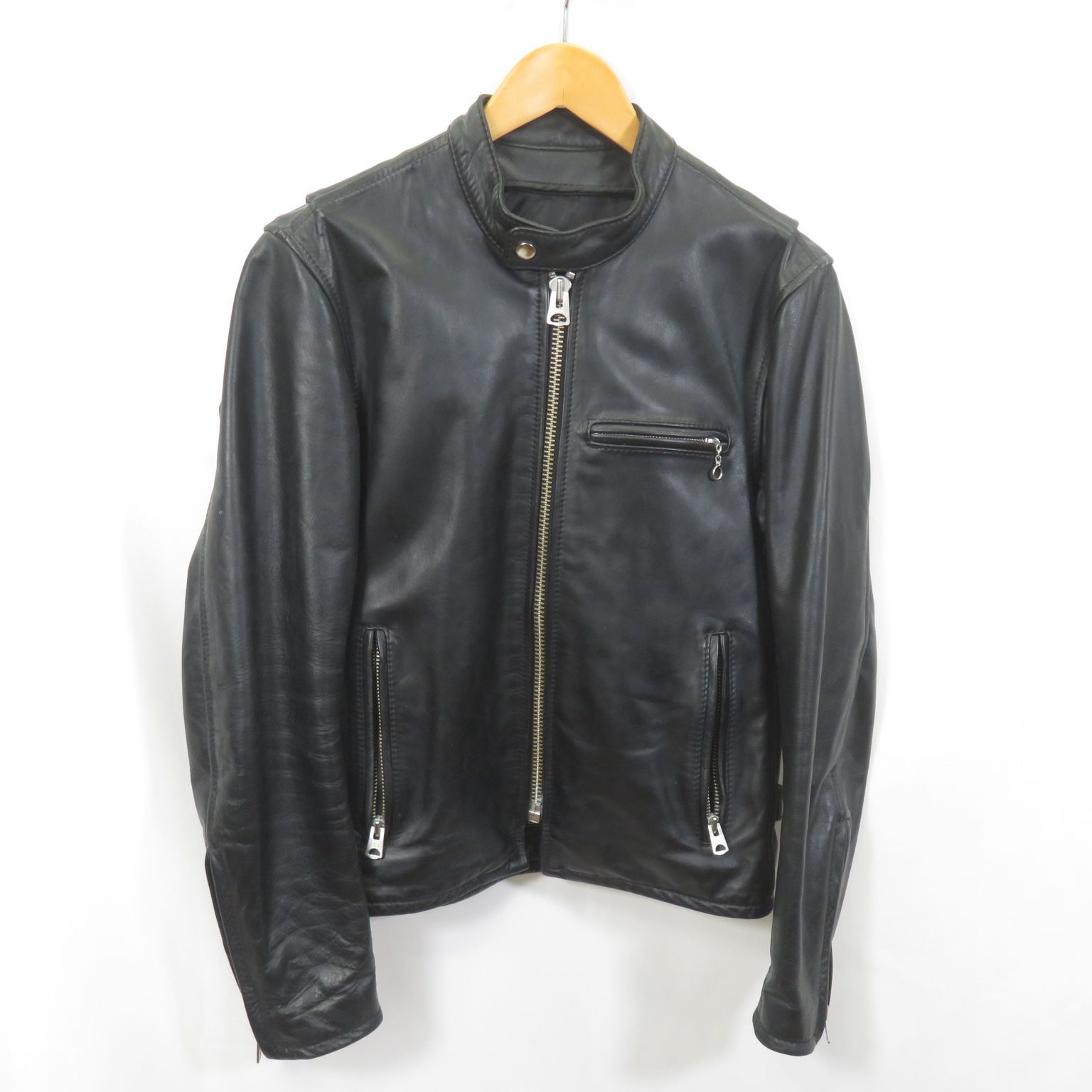 KADOYA K S LEATHER-K S PRODUCT レザー シングル ライダース ジャケット