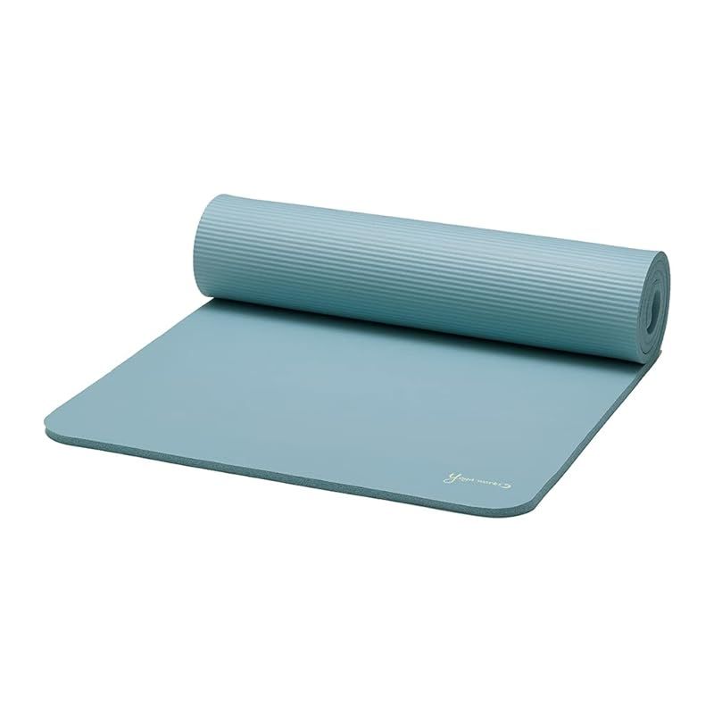 ヨガワークス Yogaworks ピラティスマット ヨガマット 12mm ミント