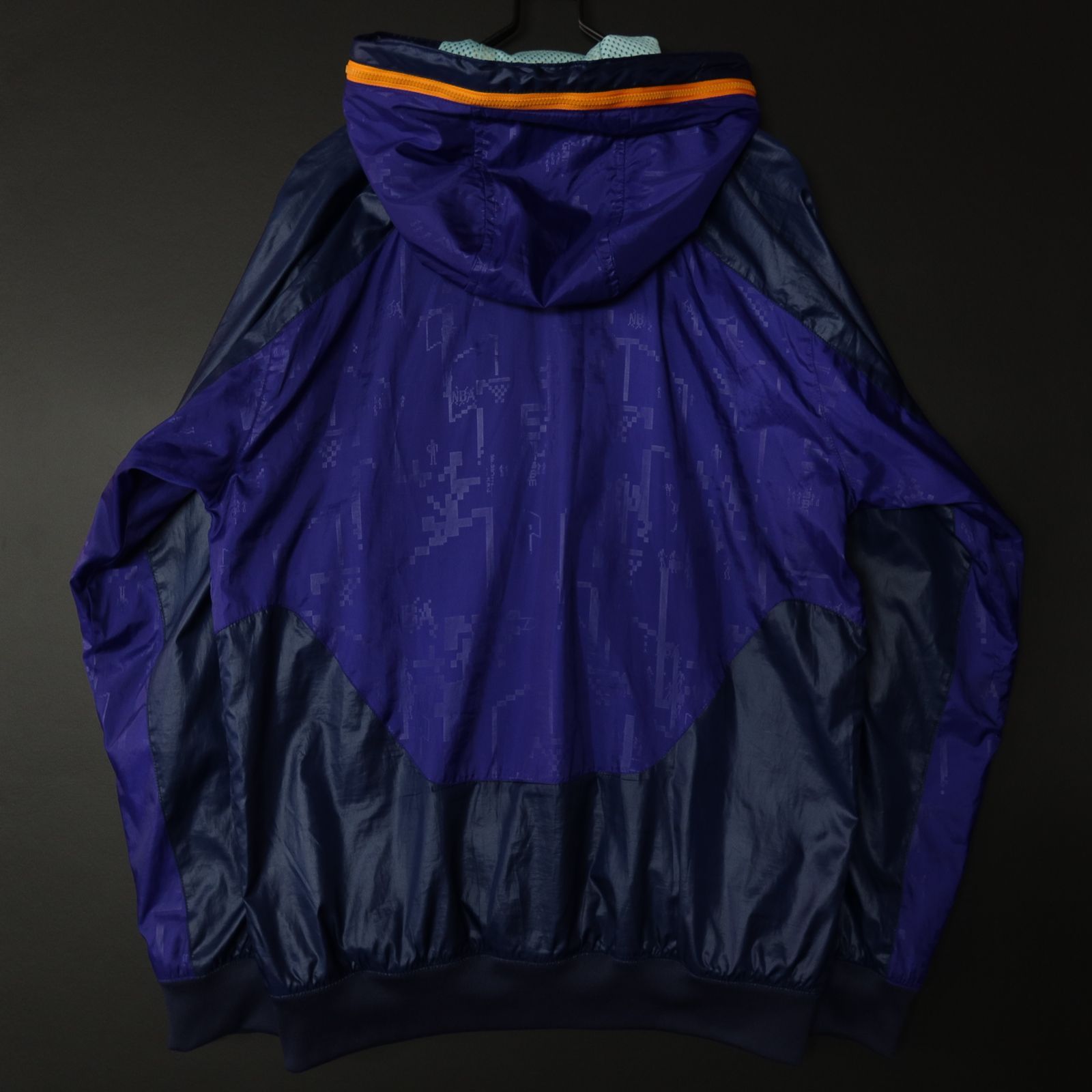 人気希少 US古着☆adidas アディダス ナイロンパーカー NBA IDEAL 