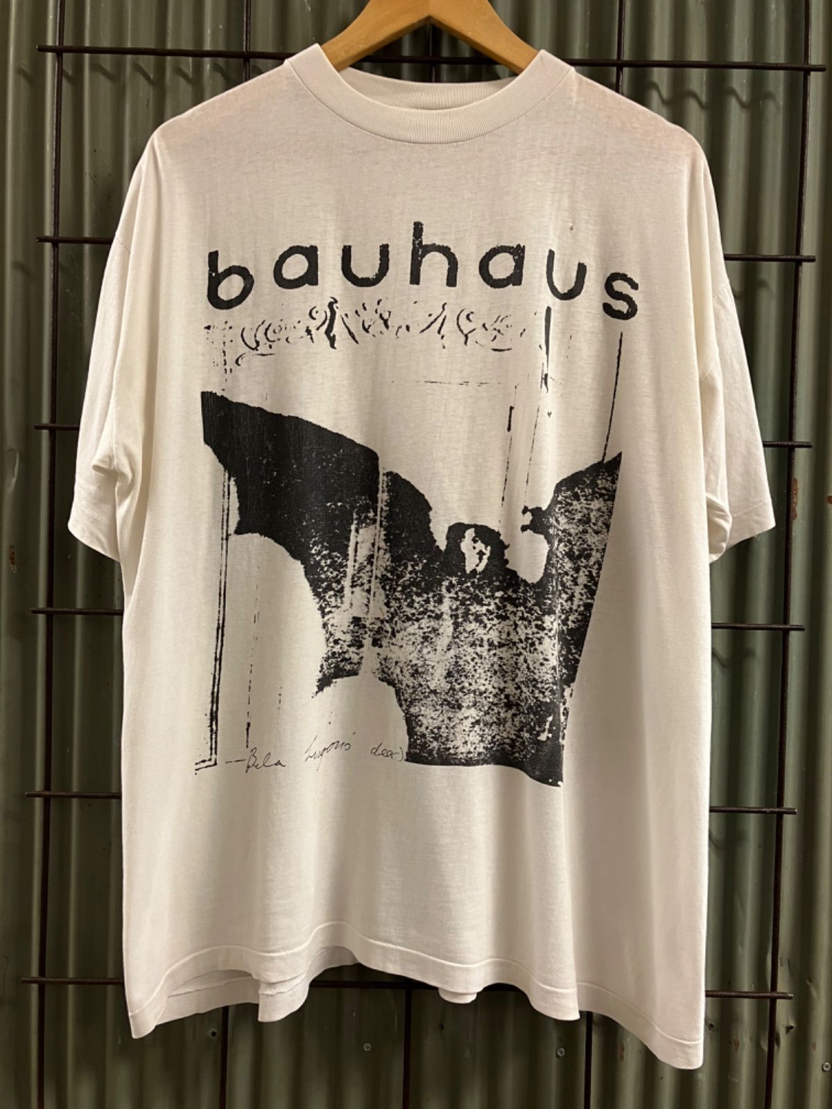 Old bauhaus Print T-Shirt Tee Band-T バウハウス プリントTシャツ