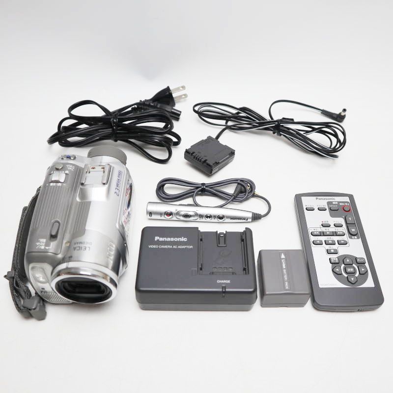 Panasonic - M05-t032 動作確認済 Panasonic パナソニック NV-GS150 液晶デジタルビデオカメラ MiniDV対応 純正バッテリー/充電器等付属品多数 概要 液晶デジタルビデオカメラ NV-GS150 | デジタルビデオ