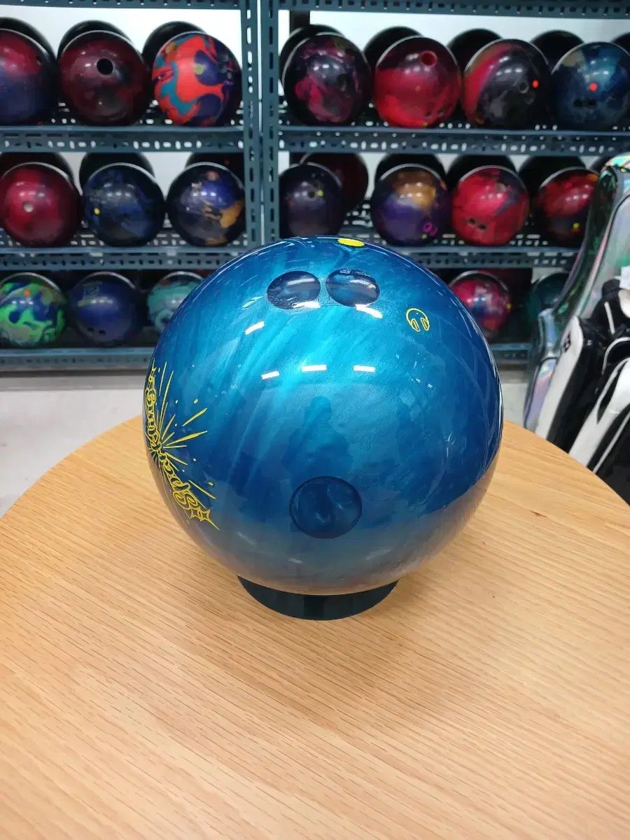 ボーリングボール 복원완 14 p スパークリング パール