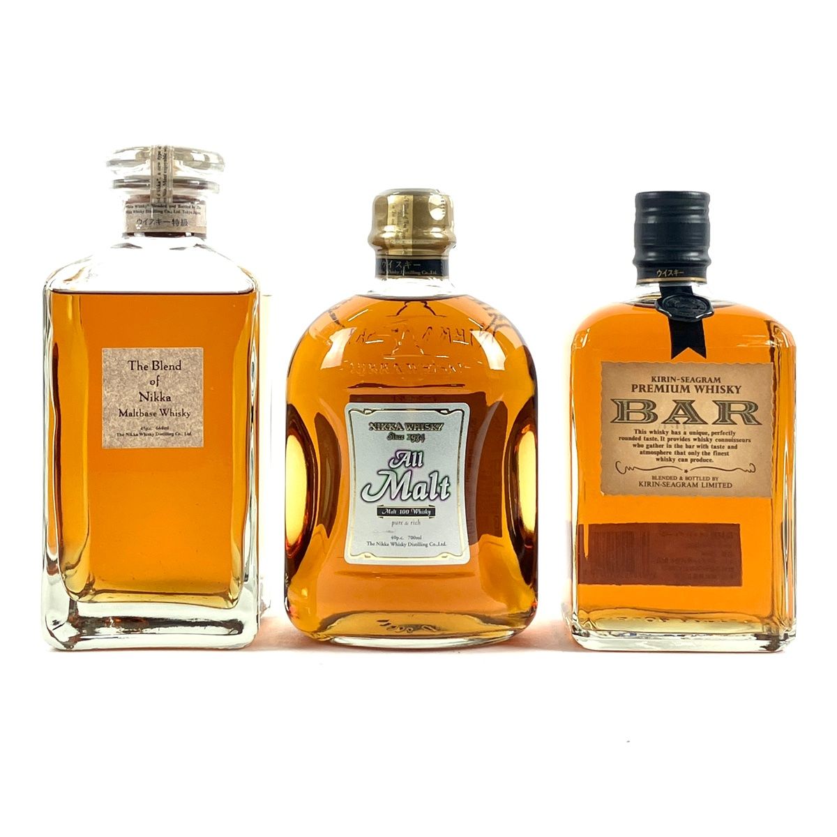 【未開栓】古酒 ウイスキー 3種セット KIRIN SUNTORY 未開栓】古酒 ウイスキー 3種セット KIRIN SUNTORY 未開栓