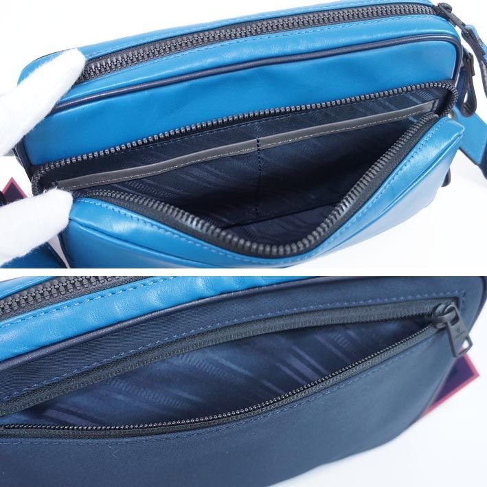 フジタカ FT by FUJITAKA レザー ショルダーバッグ ジェイ メンズ  