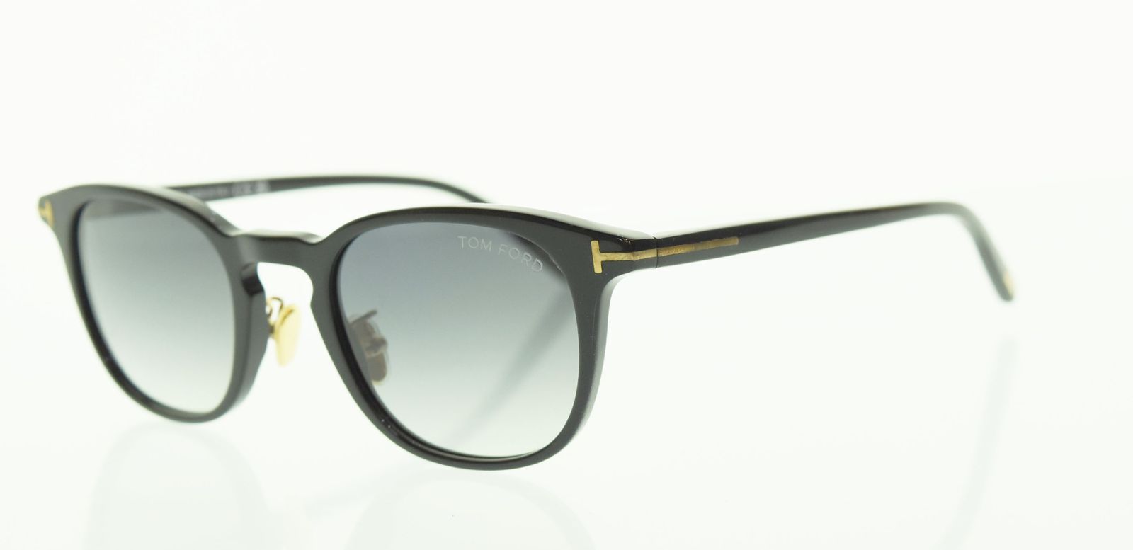 トムフォード TOM FORD ウエリントン italy イタリア製 サングラス 黒 TF876-D 01B 眼鏡 サングラス 眼鏡 ブラック 103G-142