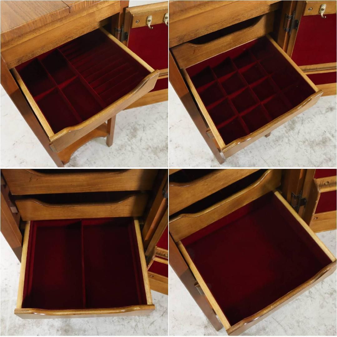 早い物勝ち アメリカ老舗 バトラー コンパクトドレッサー アクセサリーキャビネット 鏡台 KM12713 250h15 最短翌日お届け! 