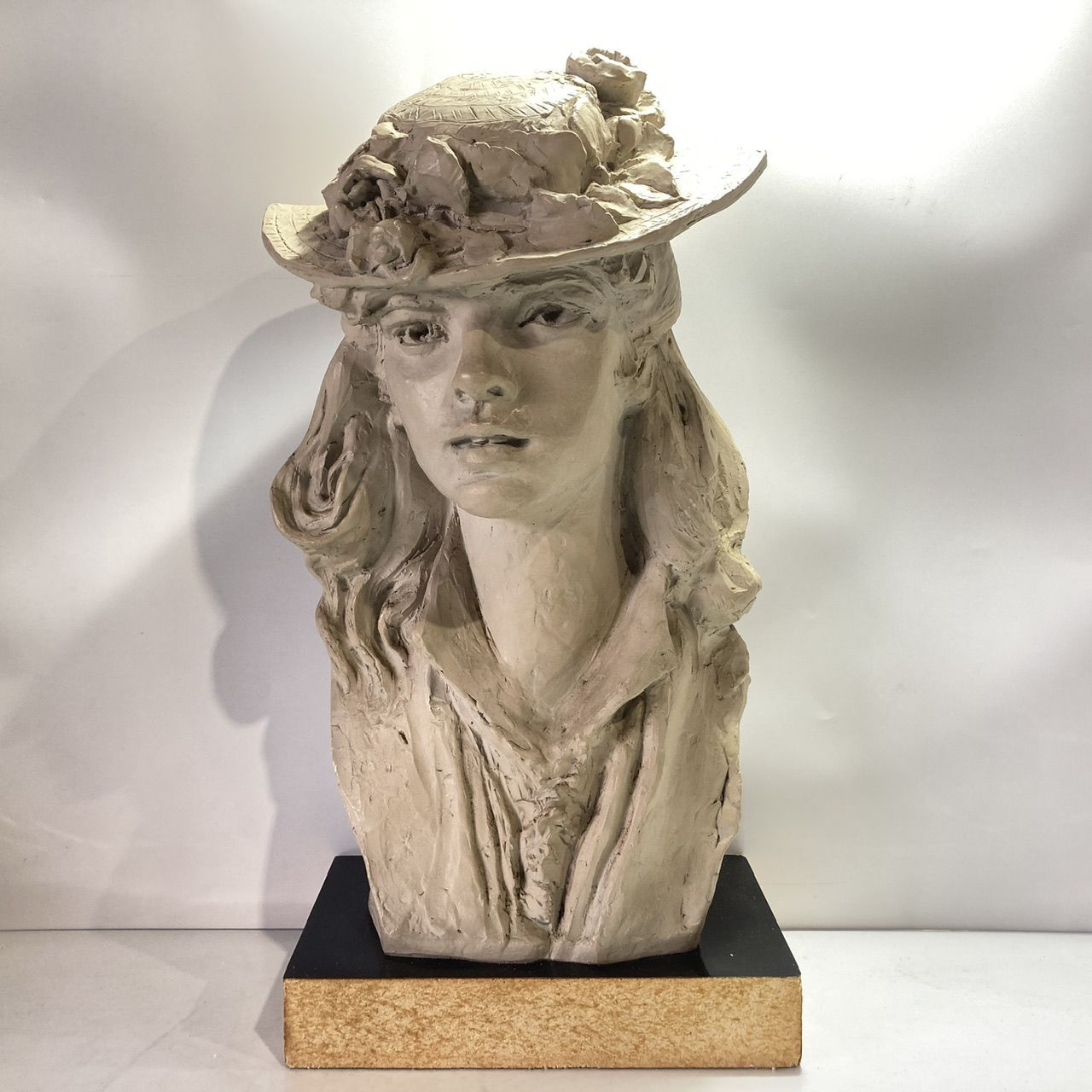 Auguste Rodin オーギュスト ロダン 花飾りのある帽子をかぶった少女