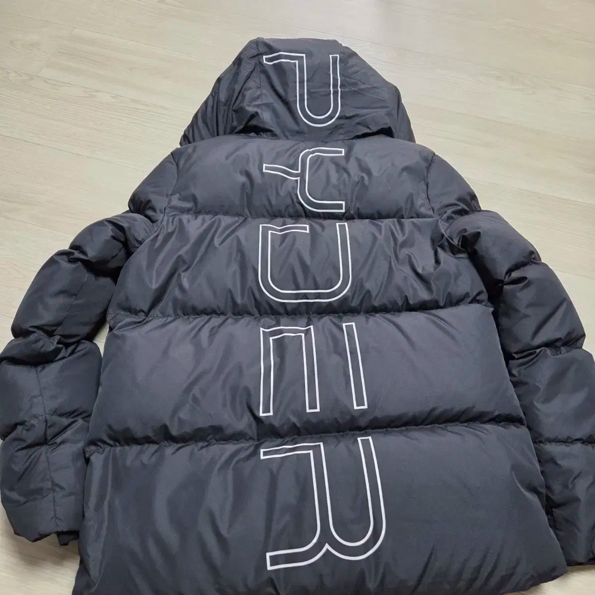 새상품 スパイダー 百 レター ダウン ジャケット SIROKUMA-CORPORATION_COM