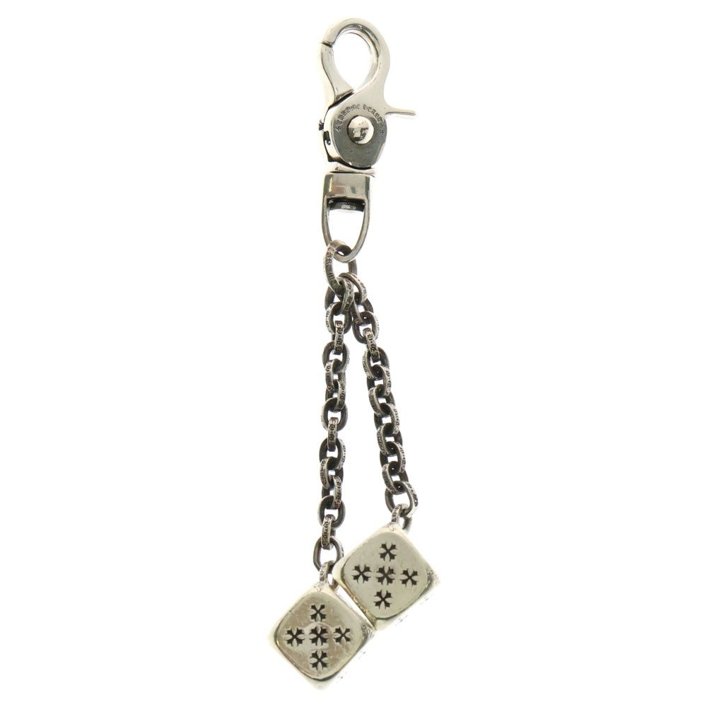 クロムハーツ ダブルダイス 中古】 CHROME HEARTS クロムハーツ ダブルダイス キーチェーン