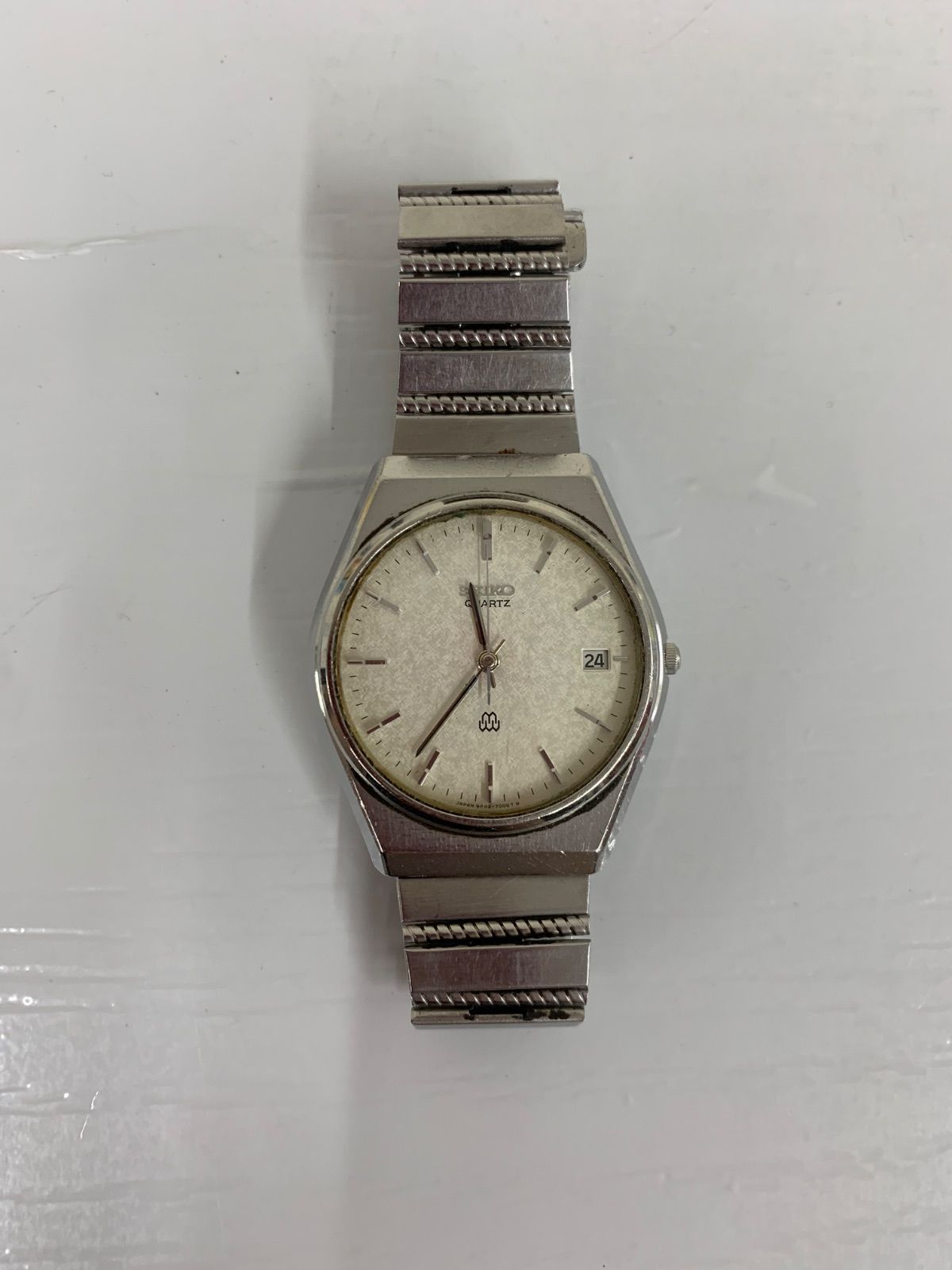 ○【不動品】SEIKO セイコー 9442-7000 QZ メンズ レディース 腕時計