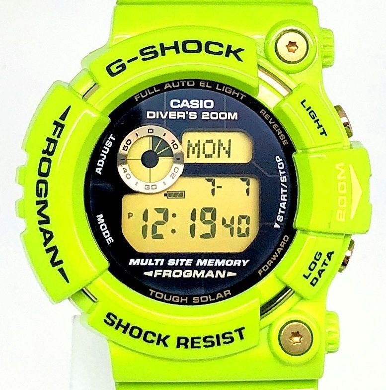 フロッグマン　雨蛙 ◇CASIO G-SHOCK GW-200F-3JR フロッグマン 雨蛙 アマガエル
