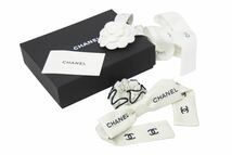 新品高品質 CHANEL - 極美品 CHANEL シャネル ロゴ シュシュ 23P ヘア