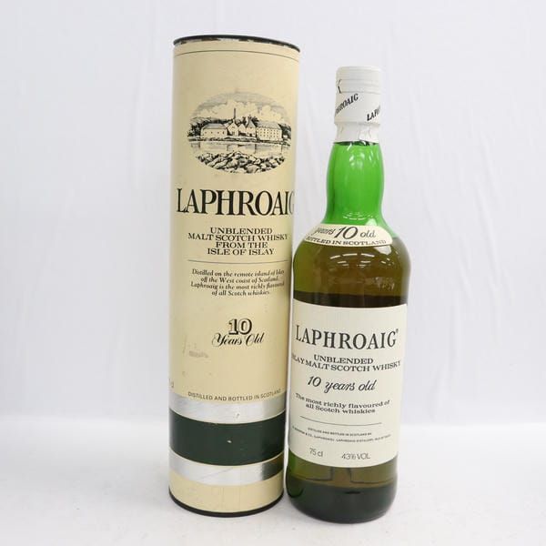 ラフロイグ10年 アンブレンデッド 43% 750ml【古酒】- メルカリ ラフロイグ10年 アンブレンデッド 43% 750ml【古酒】- メルカリ