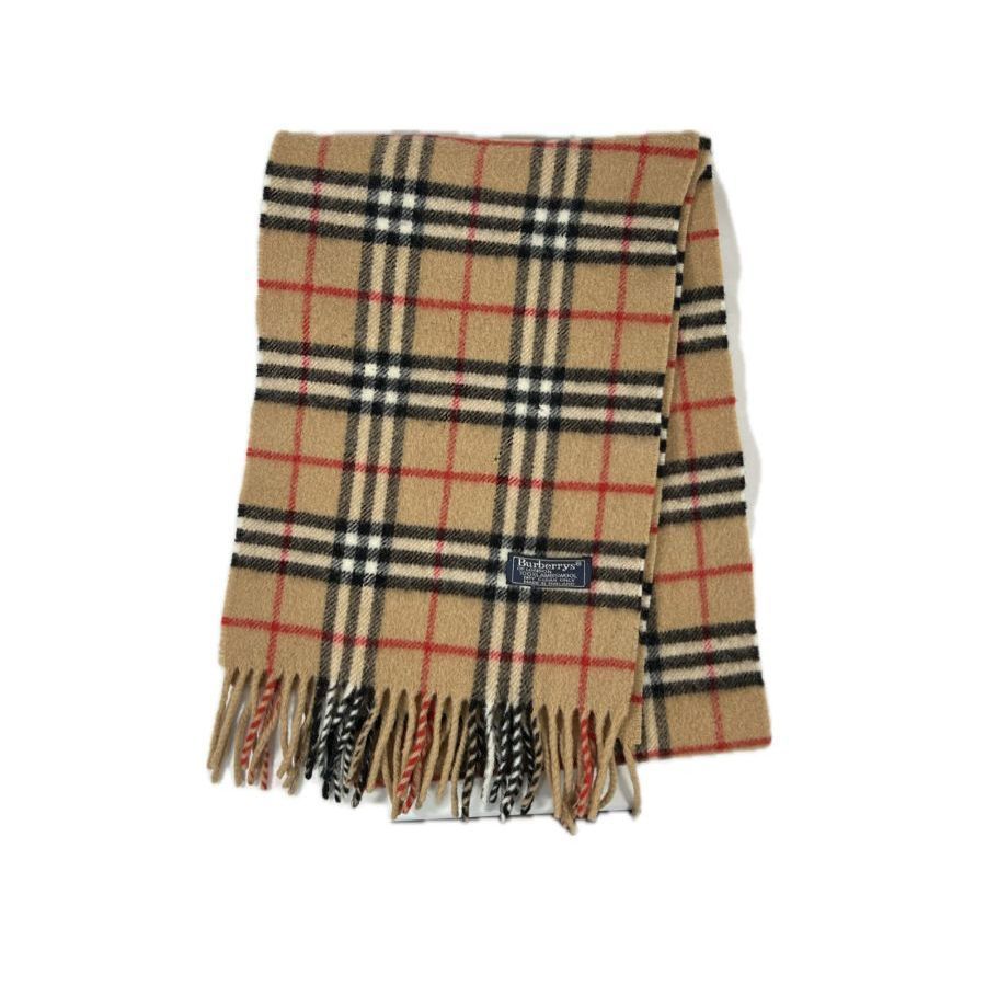 Burberry's チェック柄 ラムウール マフラー Burberrys 100%ラムウール