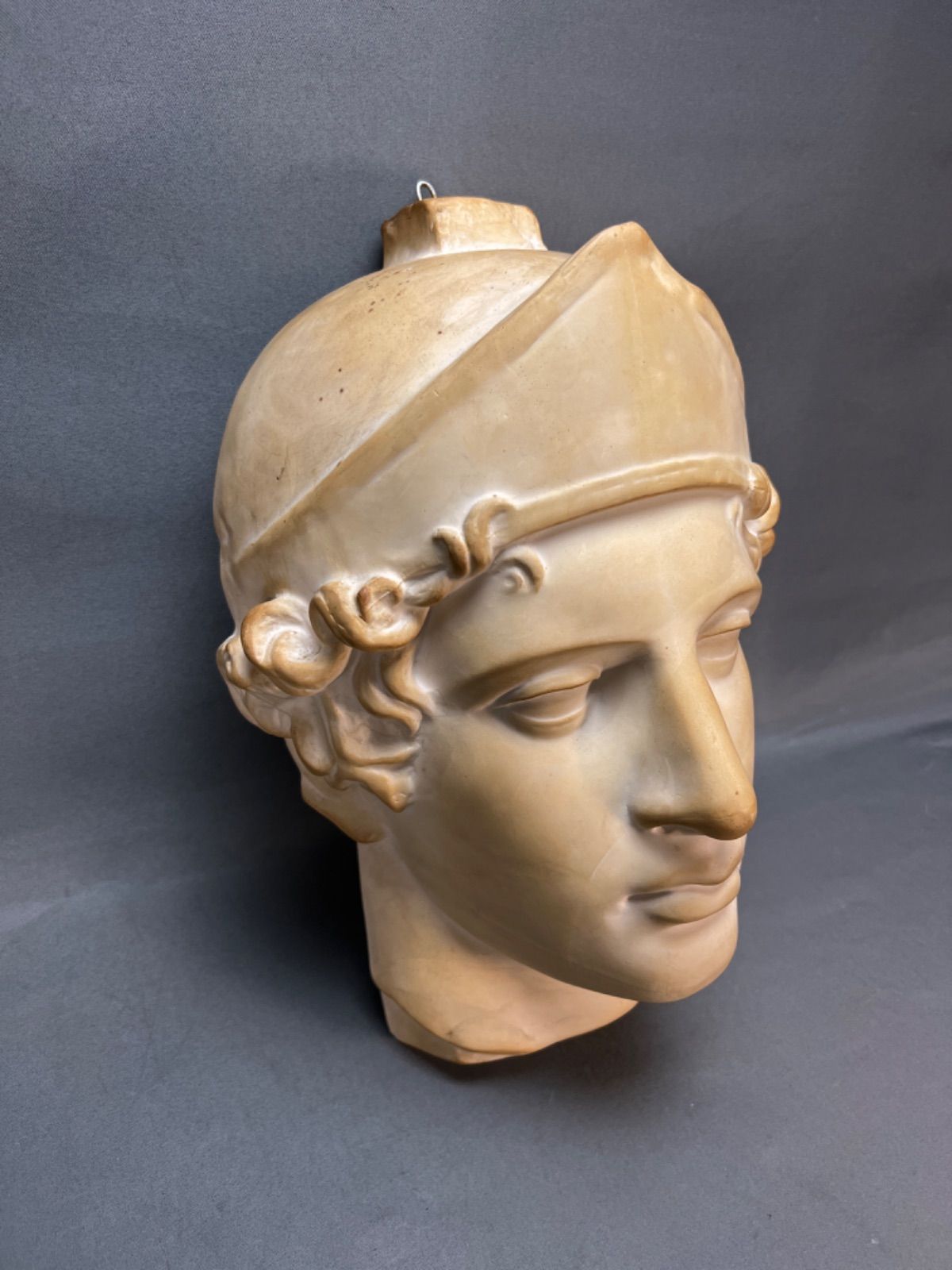 デッサン用 石膏像 青年マルス 半面 石川古代彫刻SS - メルカリ
