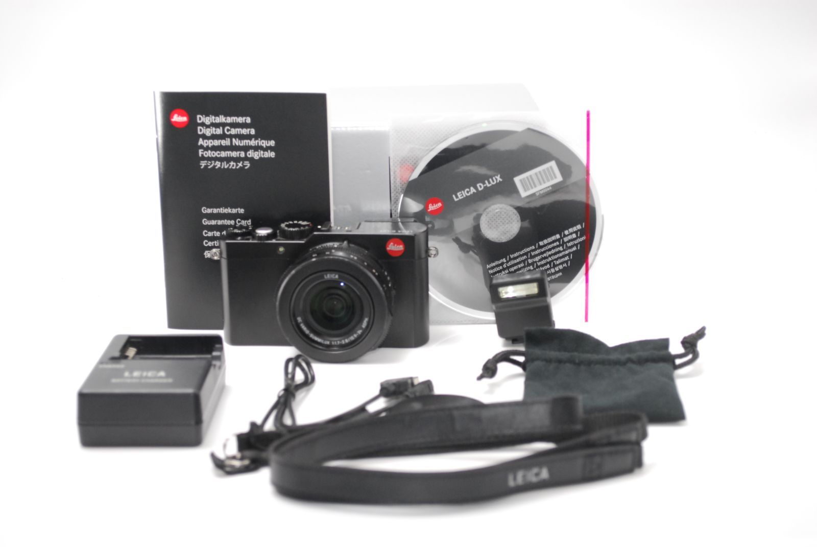 101039☆極上品☆Leica d-lux ( Typ 109 )デジタルカメラ(ブラック