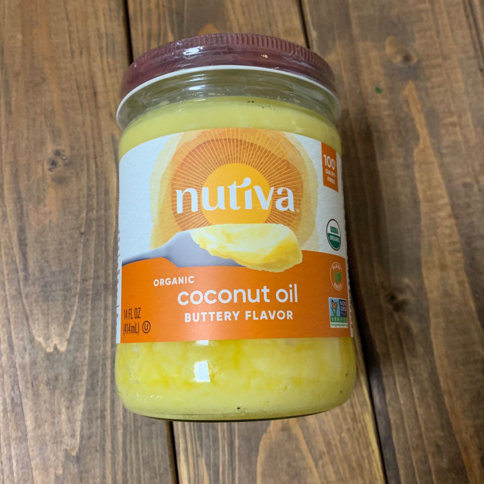 nutiva ココナッツオイルバター風味 - 調味料・料理の素・油