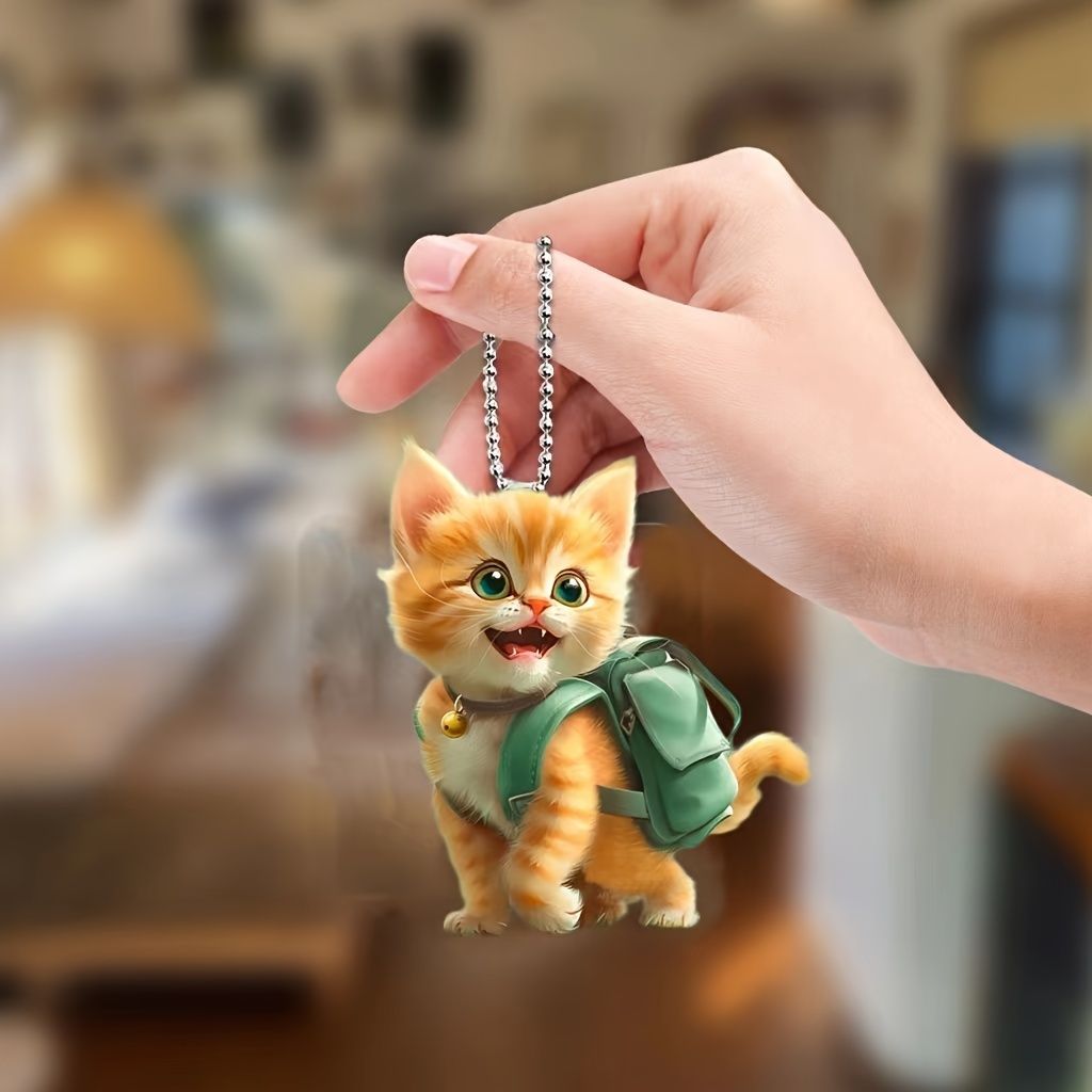 猫のアクリル画 トランクデザイン 猫のアクリル画 トランクデザイン 絵画