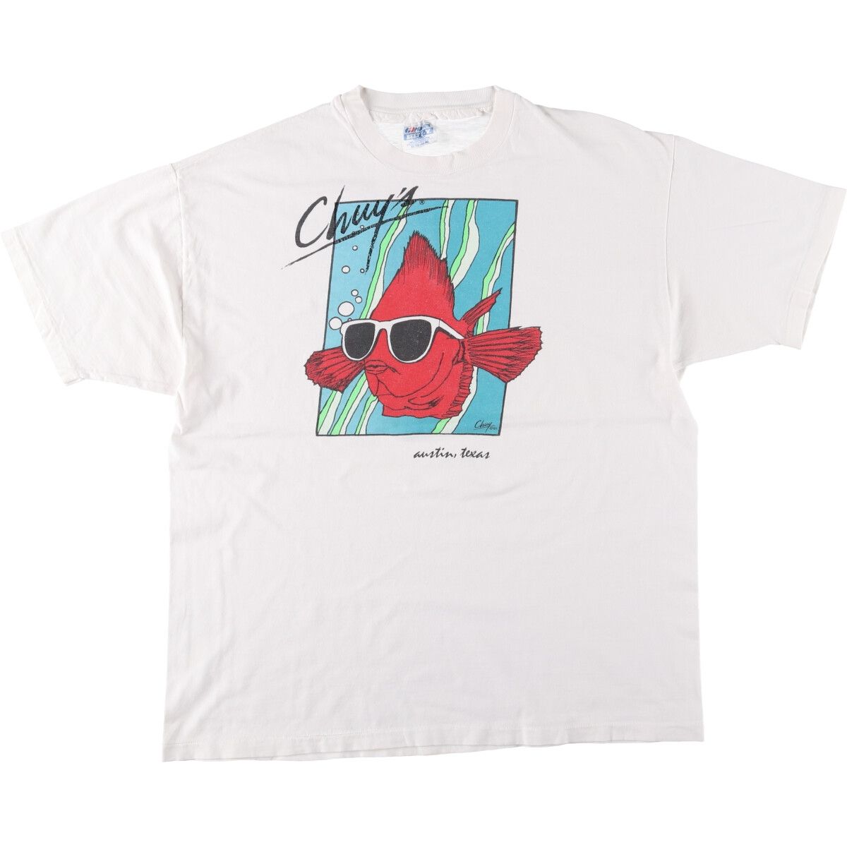 古着 90年代 ヘインズ Hanes Chuy's プリントTシャツ USA製