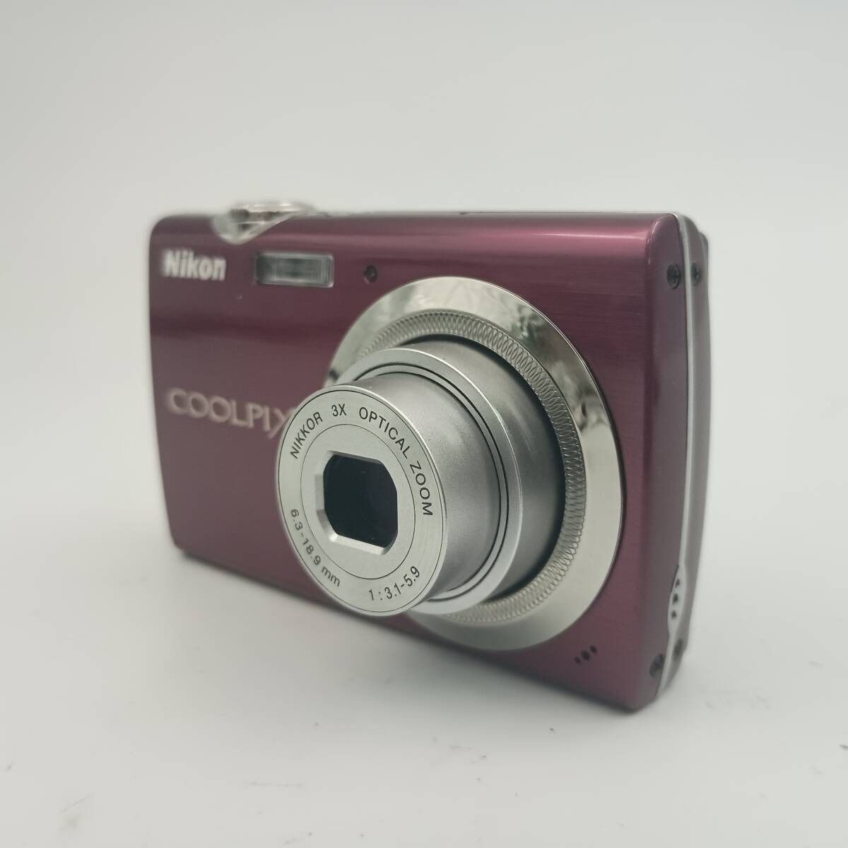Nikon Coolpix S230 Compact DIGITAL Camera Purple ニコン