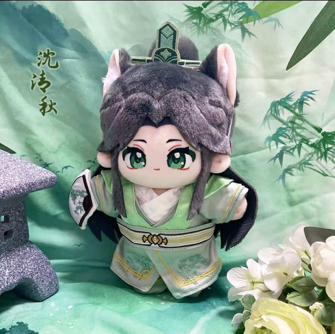 20cm ぬいぐるみ 人渣反派自救系统 洛氷河 沈清秋 - メルカリ