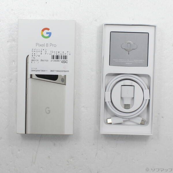 Google Pixel 8 Pro ポーセリン 「付属品未使用、箱付き」 Google Pixel 【あすつく、土日、祝日発送、店舗受取可】新品未