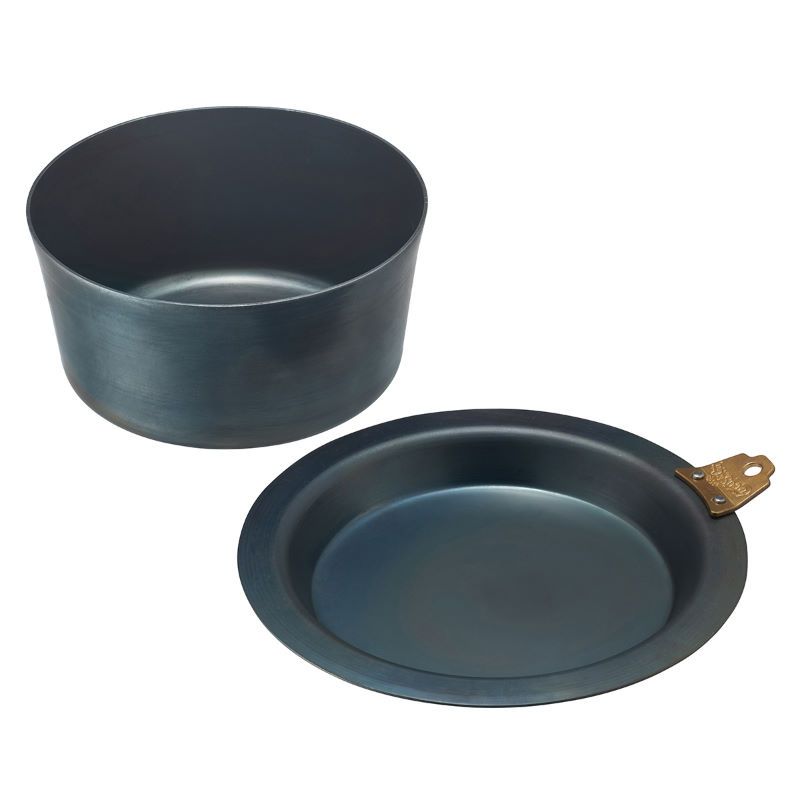 LOGOS/ロゴス 鉄の職人 スタックダッチポットLサイズ フライパン