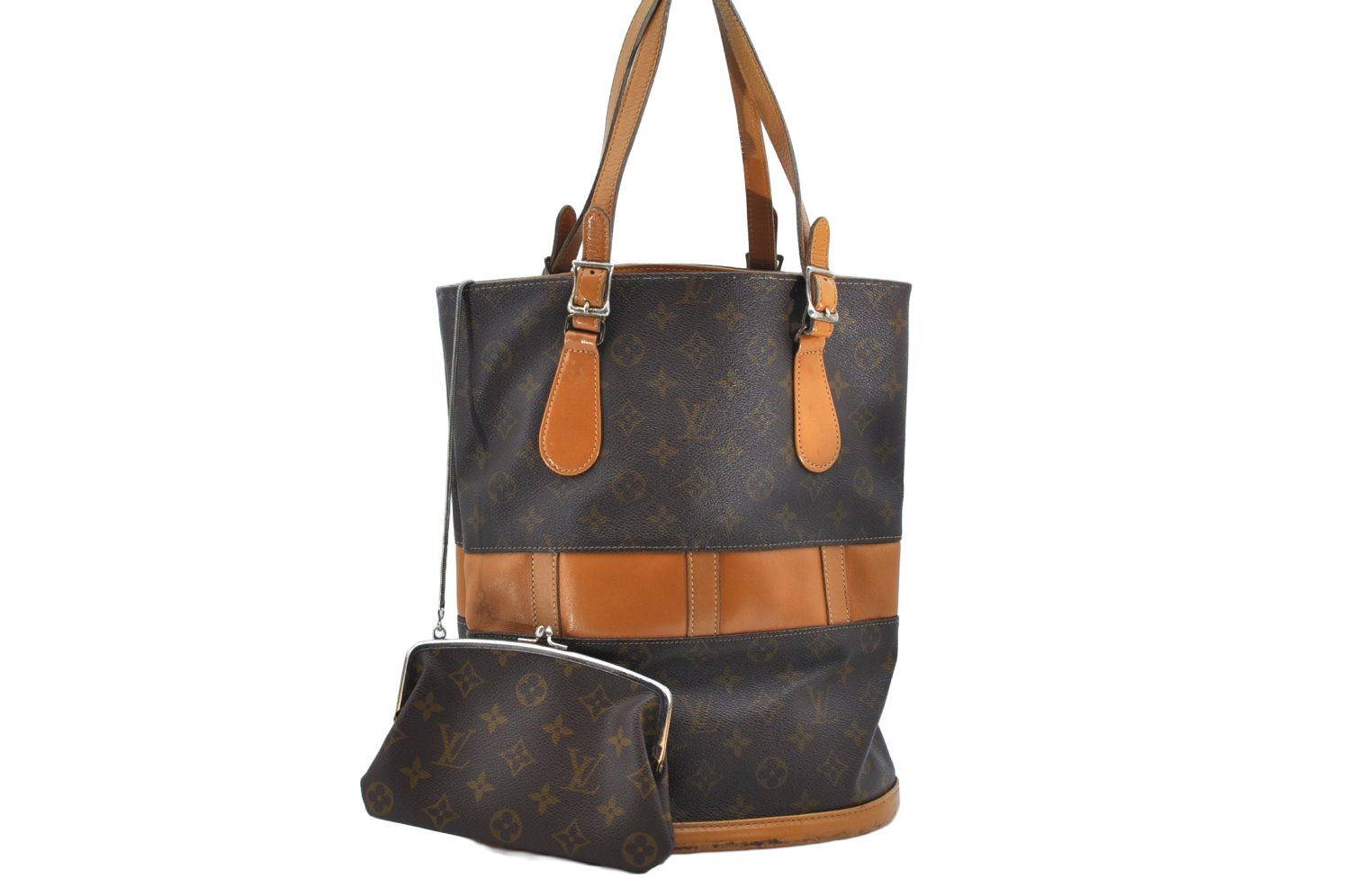 本物 ルイヴィトン LOUIS VUITTON LV コンピエーニュ 28 モノグラム