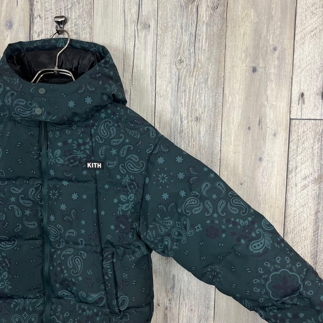 KITH KIDS キス キッズ ペイズリー 中綿 ダウンジャケット M(8) - メルカリ