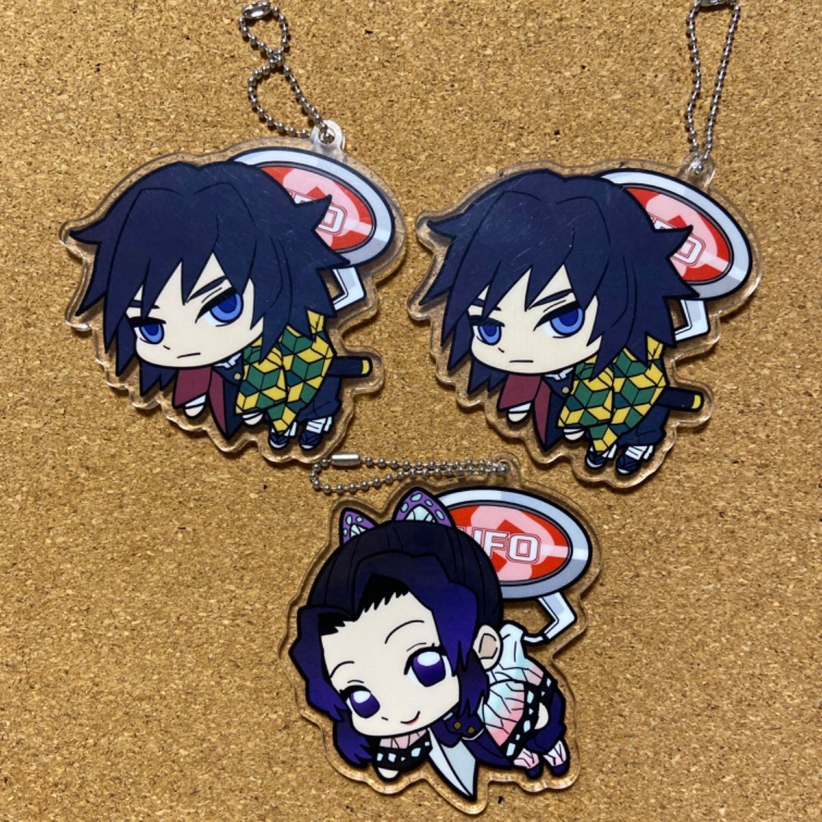 鬼滅の刃】UFOつままれアクリルキーチェーンマスコット さぁ 