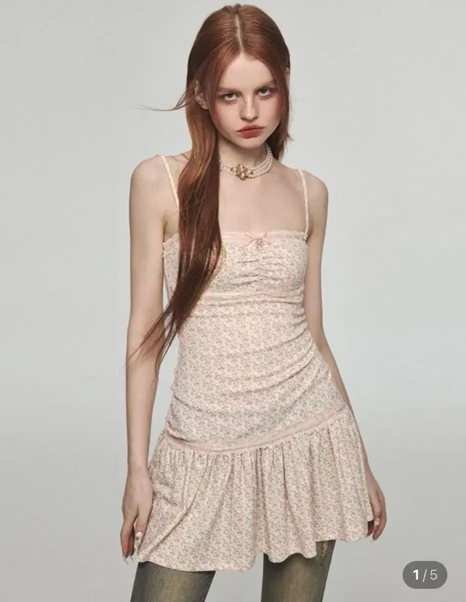 ウォンジンスタジオ 1jin studio フラワー キャミソール ワンピース