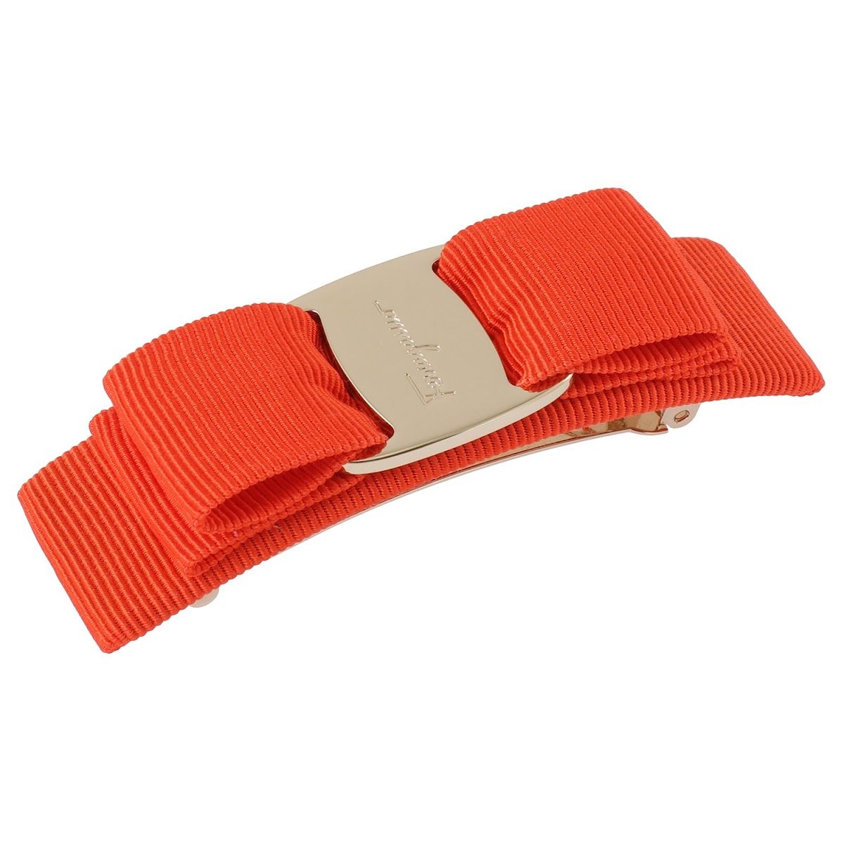 【美品】フェラガモ/salvatore ferragamo/バレッタ/リボン Salvatore Ferragamo】即対応 ヴァラ・リボン バレッタ