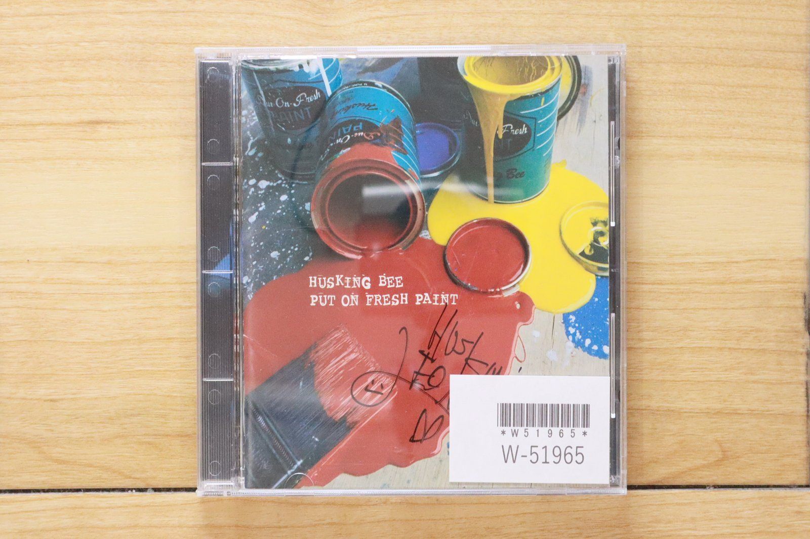 国内盤CD☆ハスキング・ビー/HUSKING BEE□ PUT ON FRESH PAINT 