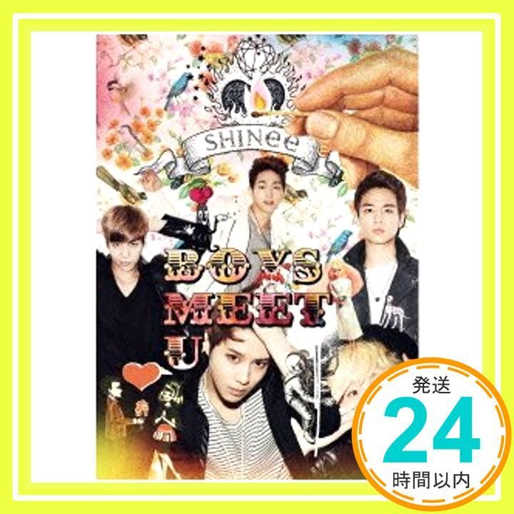 Boys Meet U 初回生産 盤 CD DVD フォトブックレット付 CD SHINee_04