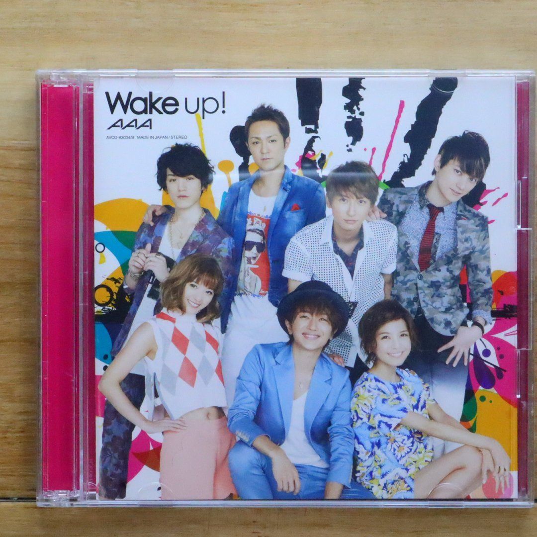 国内盤CD☆トリプルエー/AAA□ Wake up! (CD+DVD) (Type-B