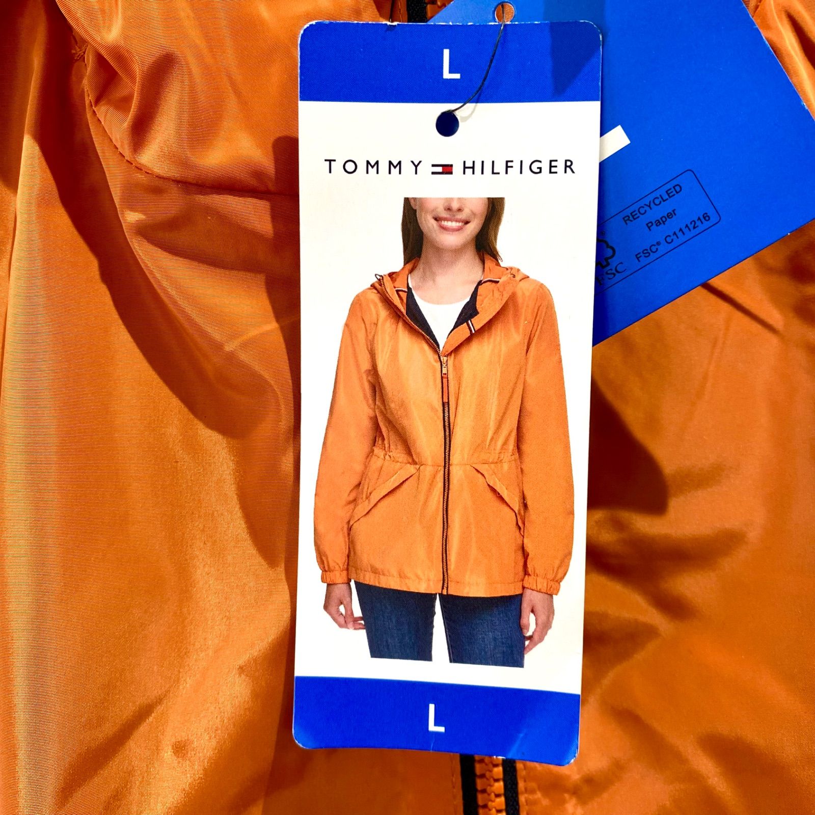 トミー　ジャケット　アウター　オレンジ　新品未使用 楽天市場】tommy hilfiger（カラーオレンジ）（コート