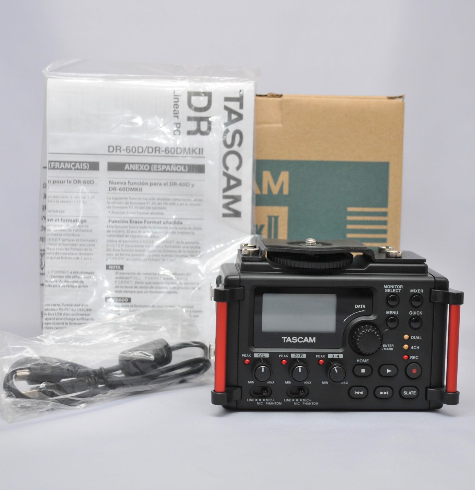 TASCAM(タスカム) DR-60DMKII DSLR用 リニアPCMレコーダー - 〜安心